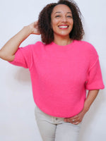 Abi Knit Alpaca Fuchsia