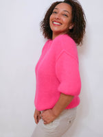 Abi Knit Alpaca Fuchsia