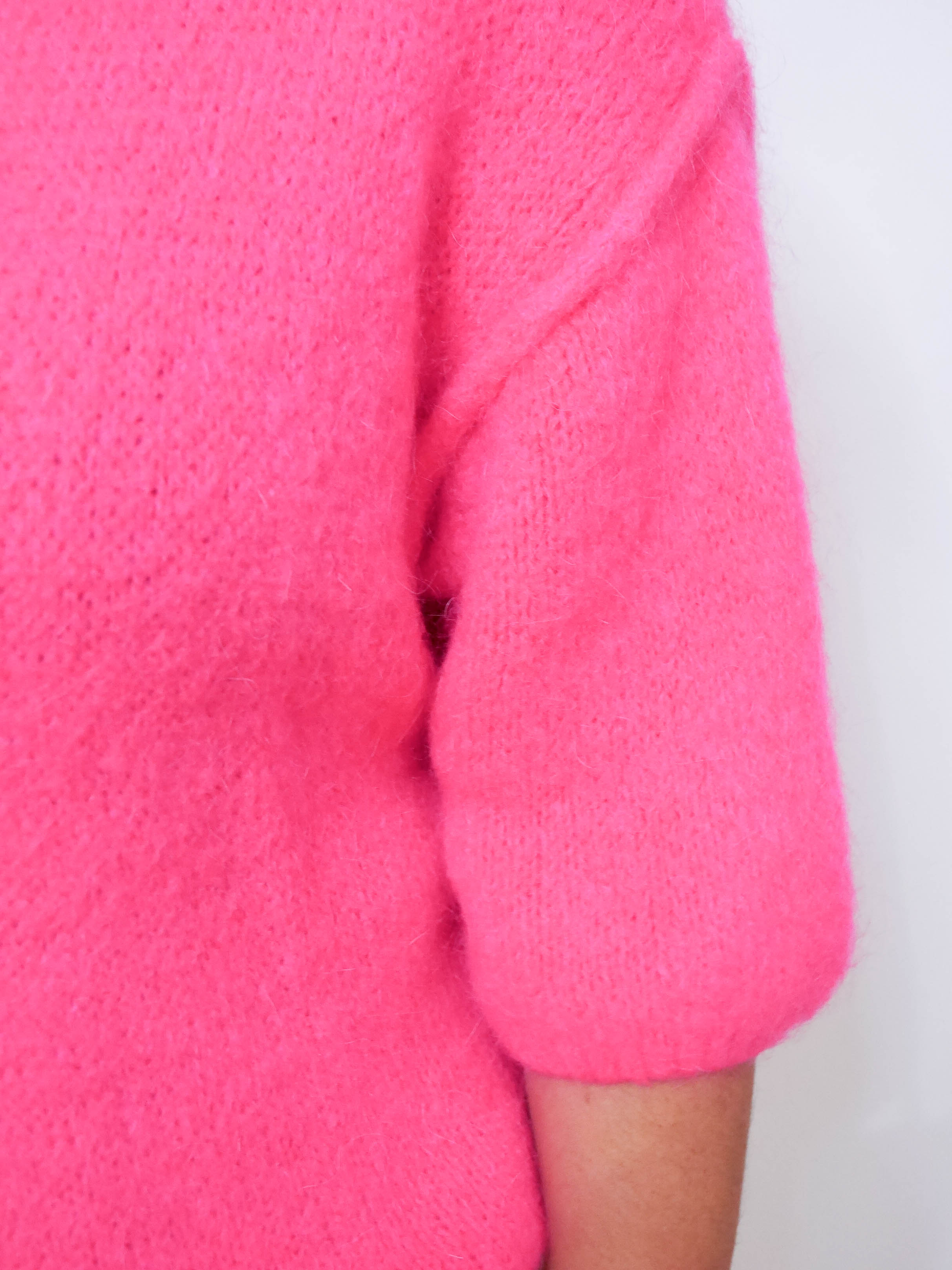 Abi Knit Alpaca Fuchsia