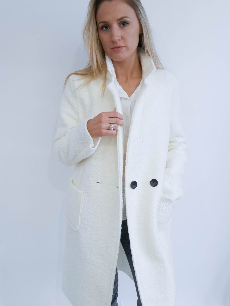 Ava Coat Winter White
