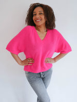 Zara Knit Fuchsia