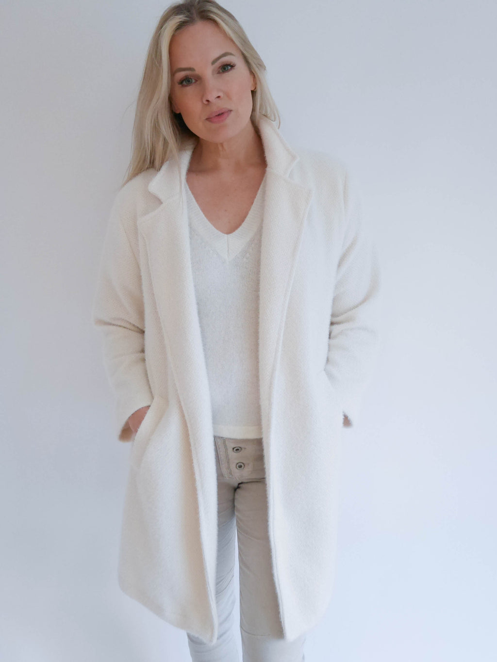 Helena Coat Winter White