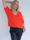 Saffron Knit Orange