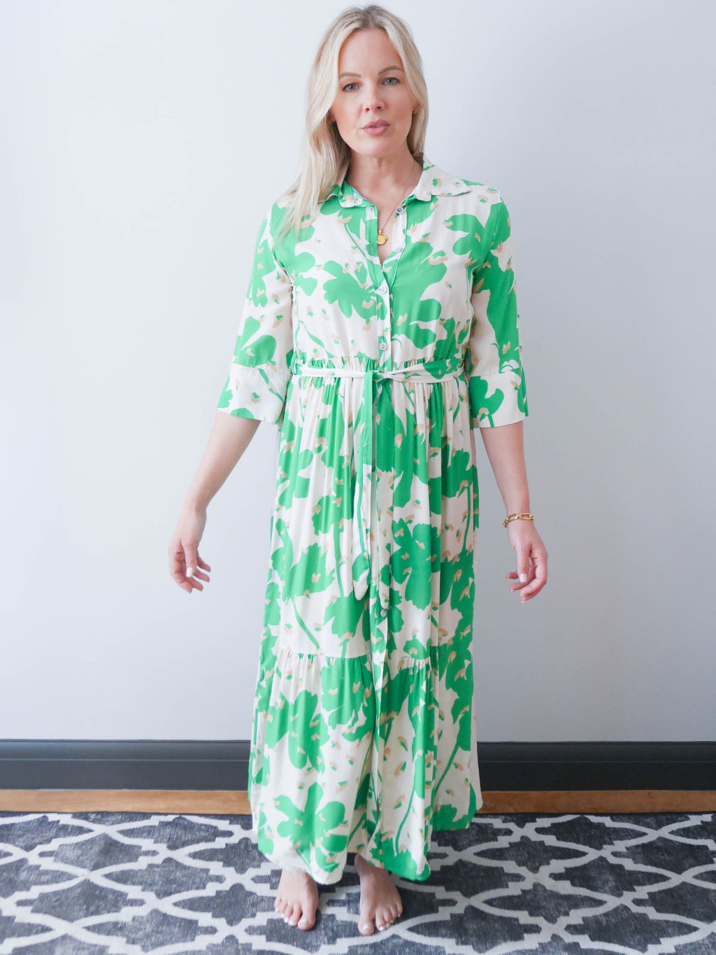 Heather Dress Emerald
