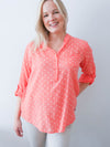 Adrienne Blouse Coral