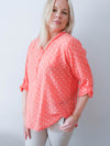 Adrienne Blouse Coral