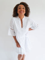 Evie Dress White