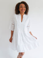 Evie Dress White