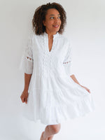 Evie Dress White