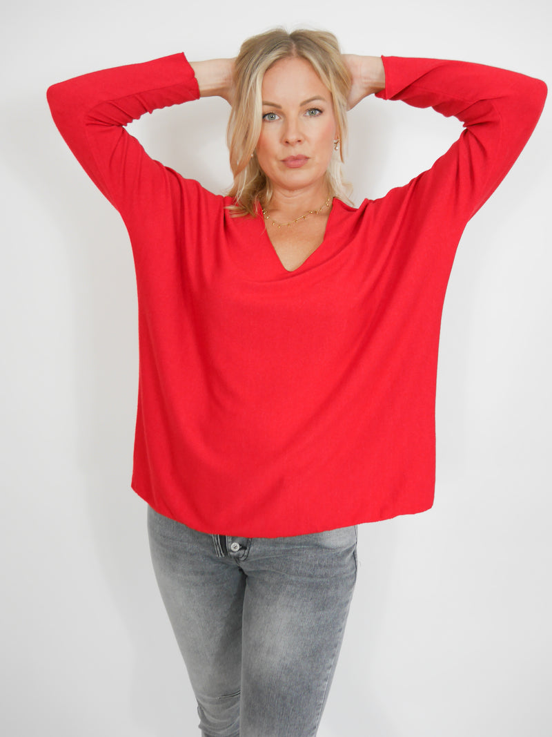 Lorna Top Red