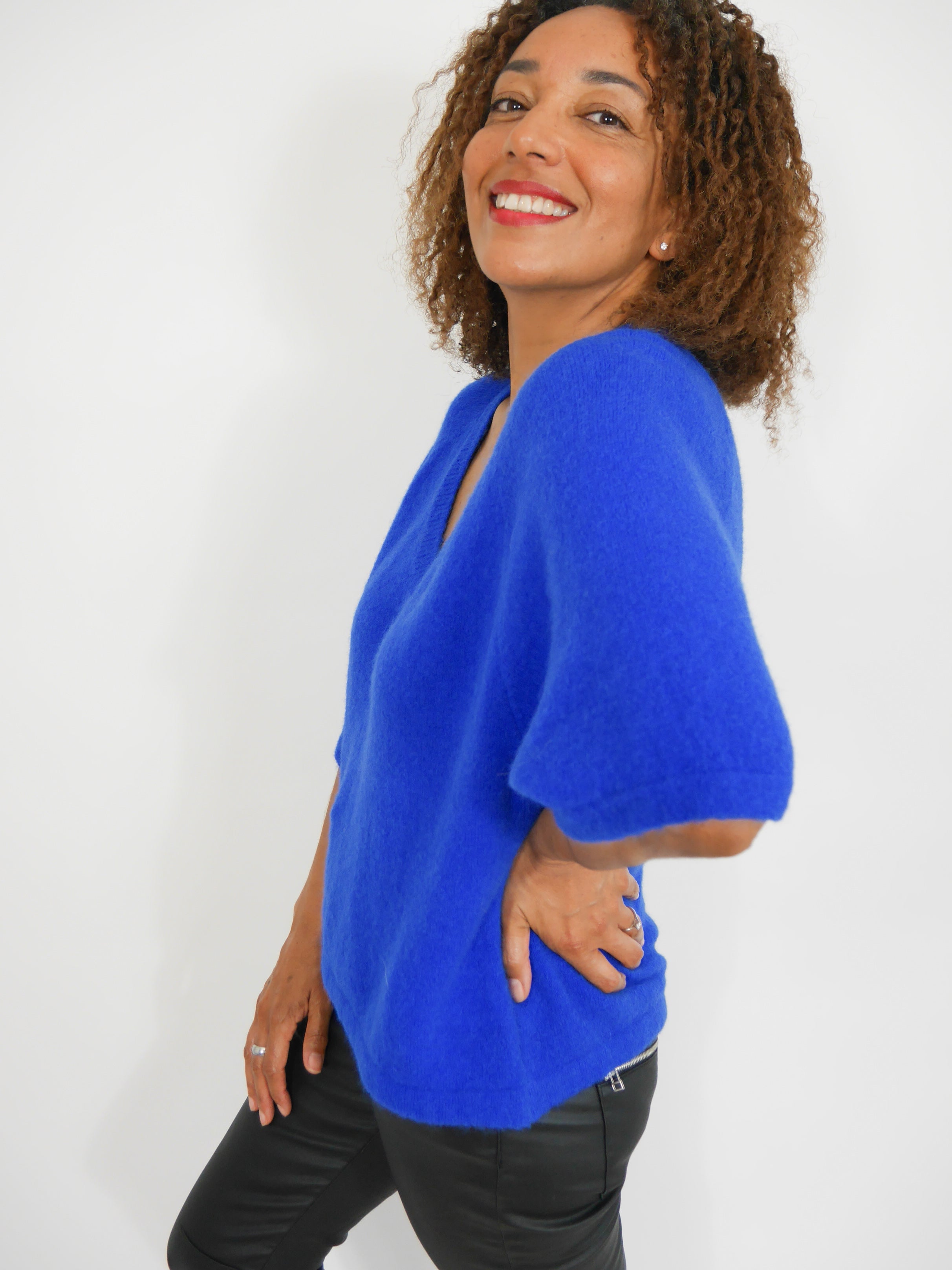 Zara Knit Royal Blue