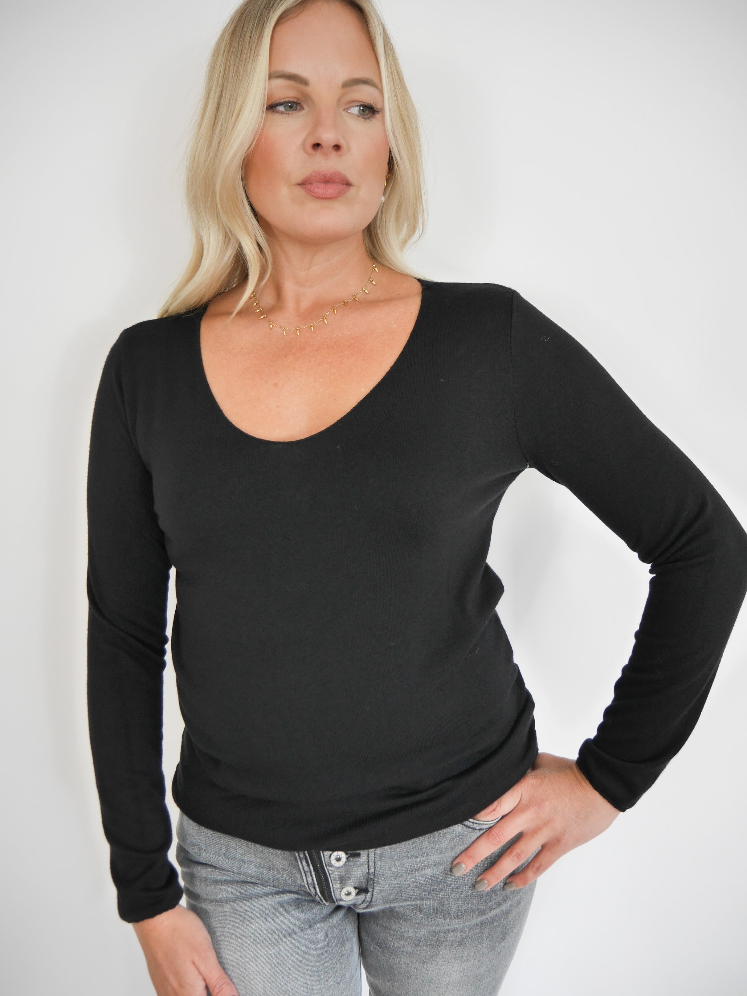 Susie Top Black