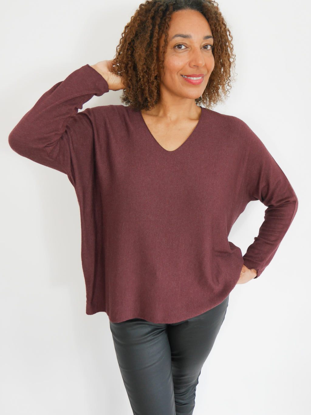 Lorna Top Plum