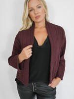 Emma Jacket Plum