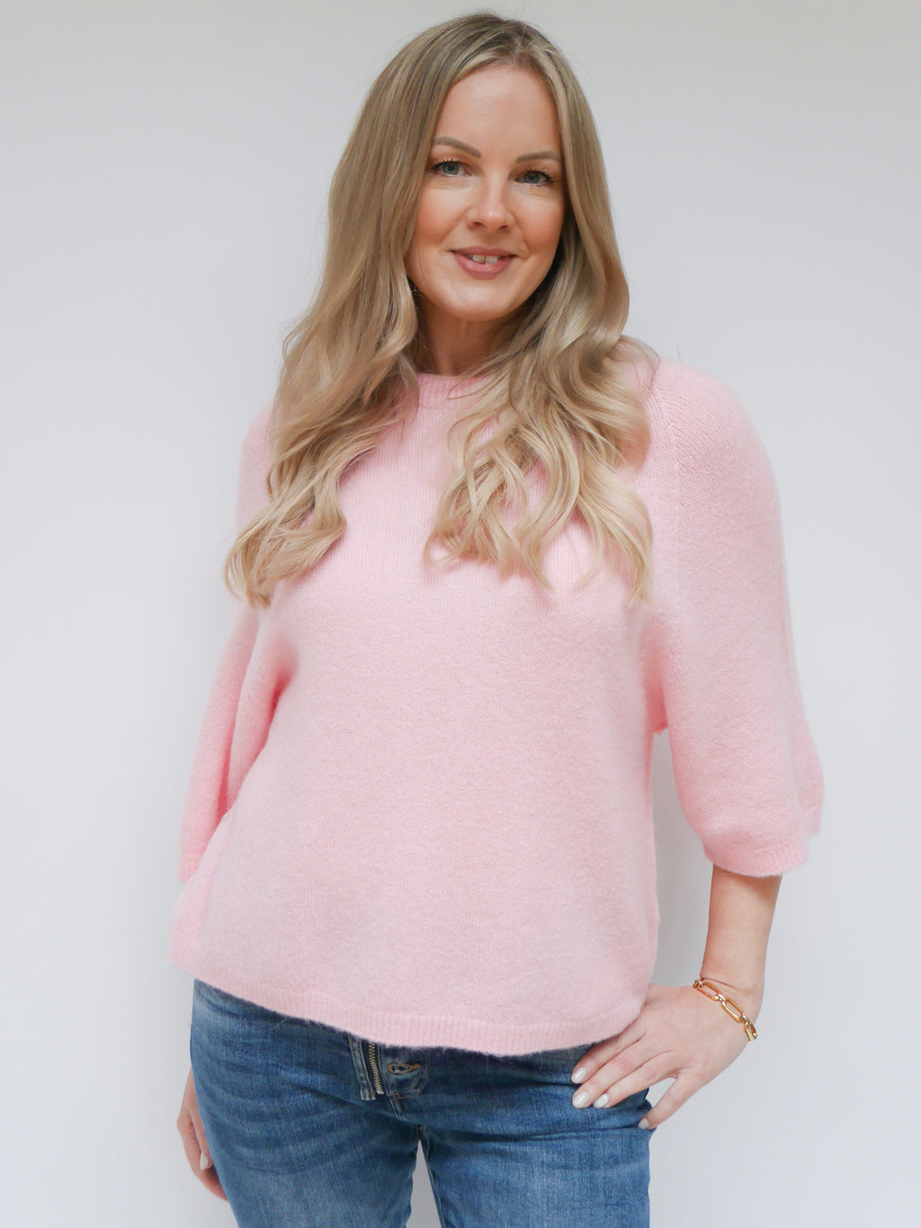 Millie Knit Blush Pink