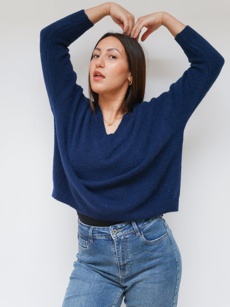 Sadie Knit Navy