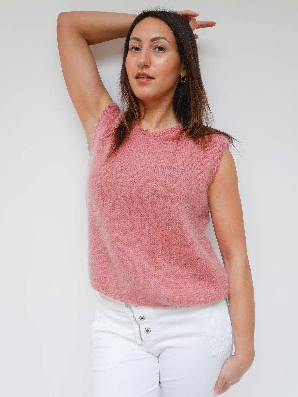 Molly Knit Dusky Pink