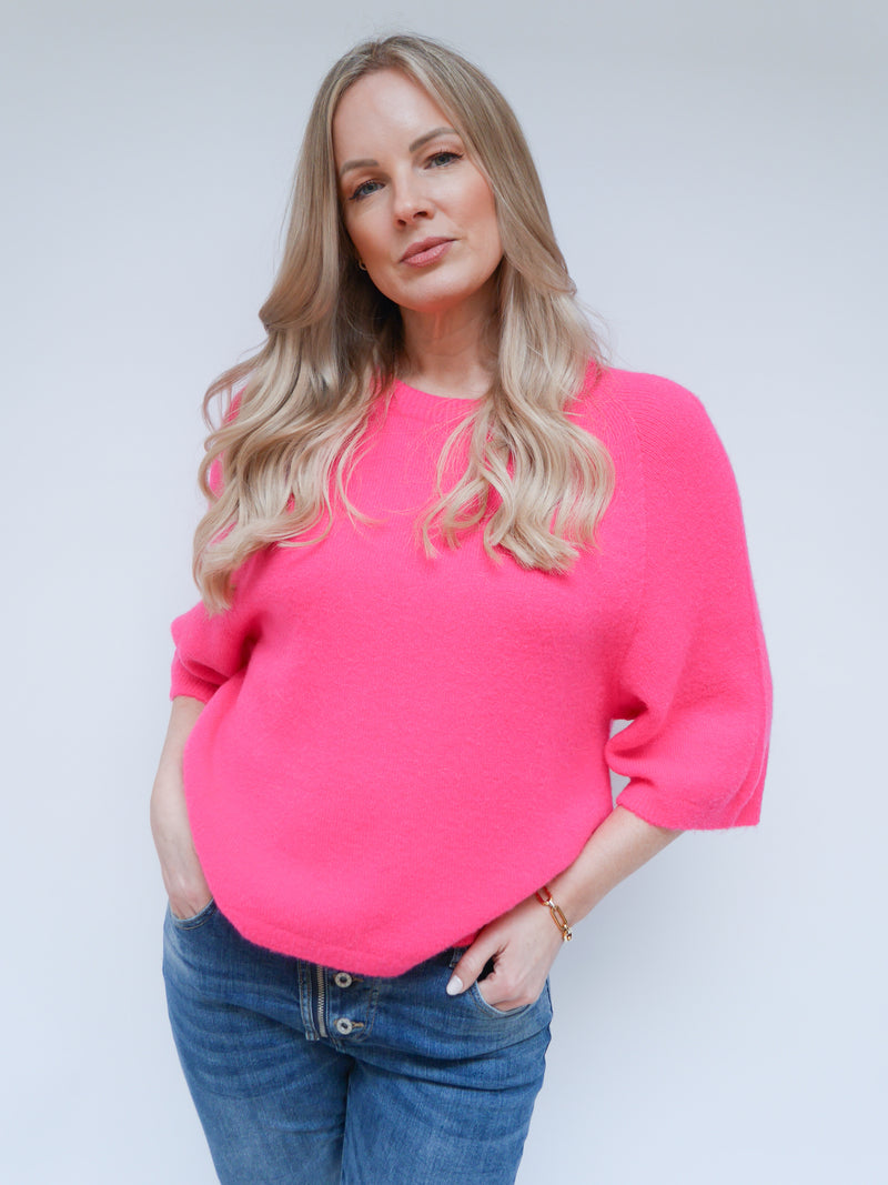 Millie Knit Fuchsia