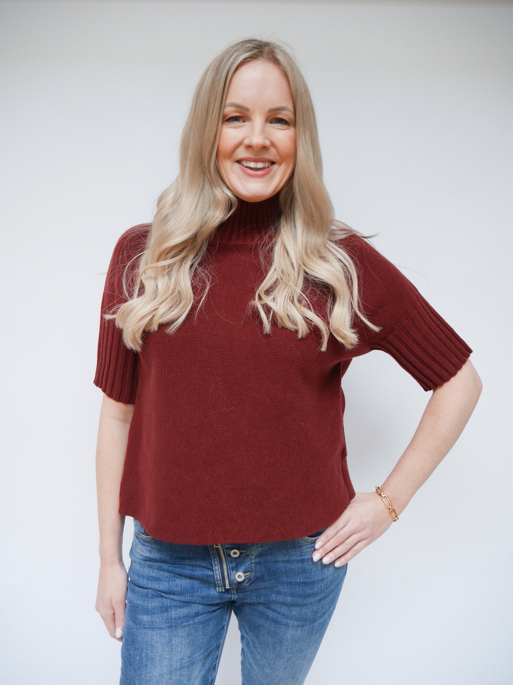 Eleanor Knit Plum