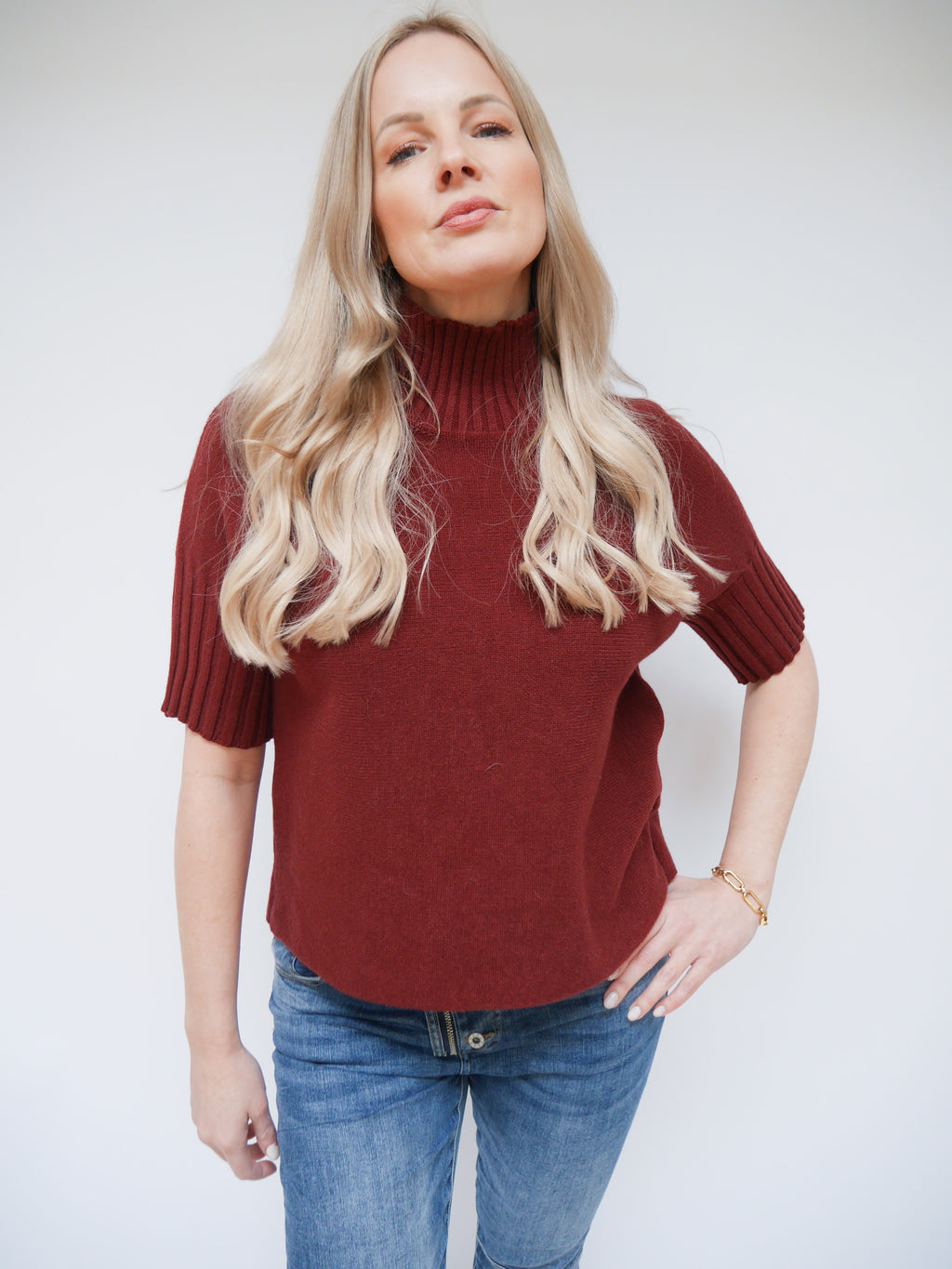 Eleanor Knit Plum