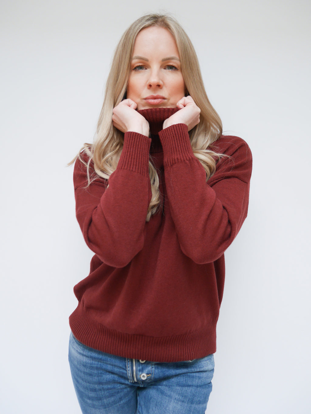 Jenna Knit Plum