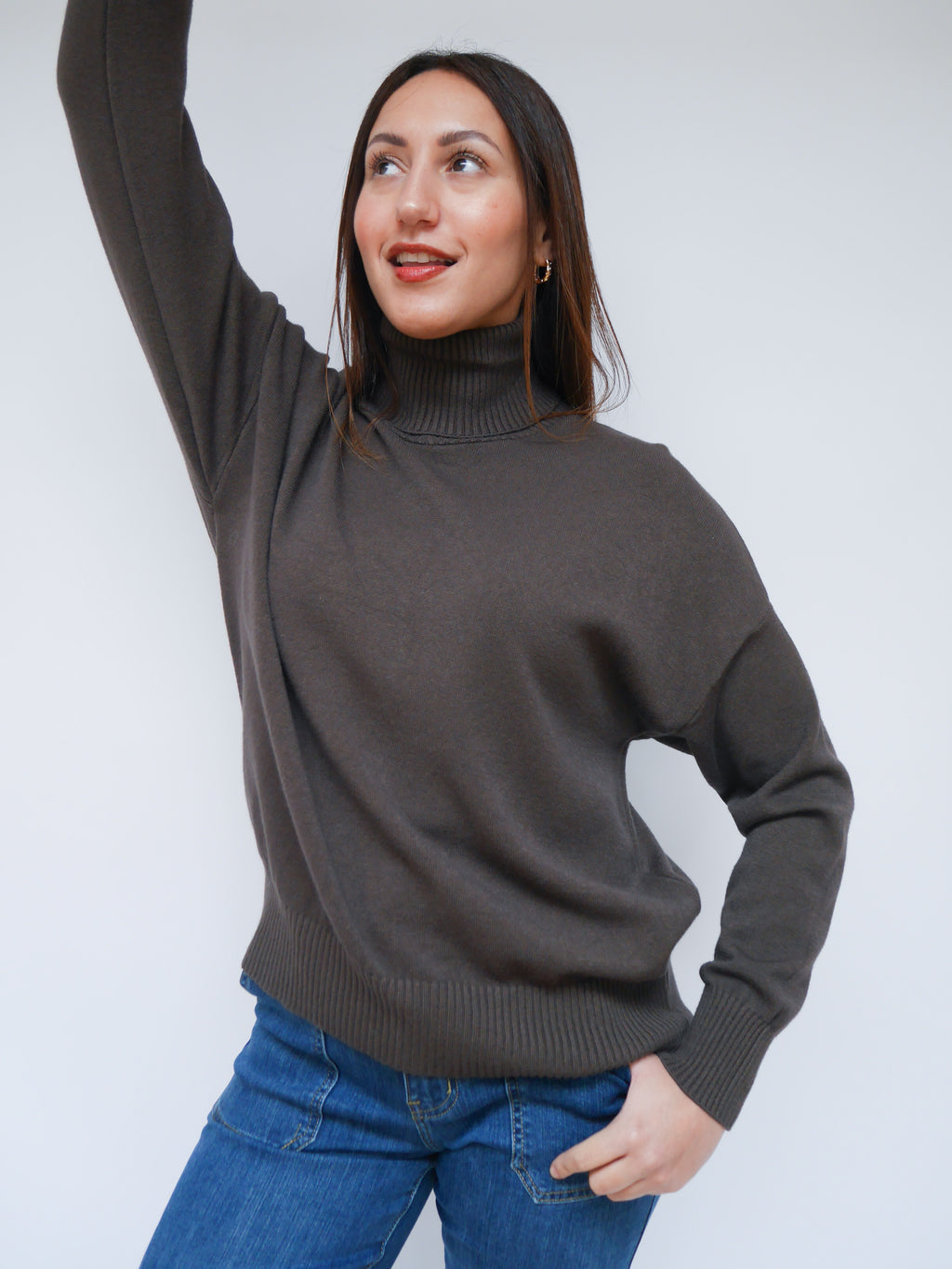Jenna Knit Chocolate