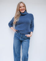 Rosie Knit Denim Blue