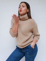 Rosie Knit Camel