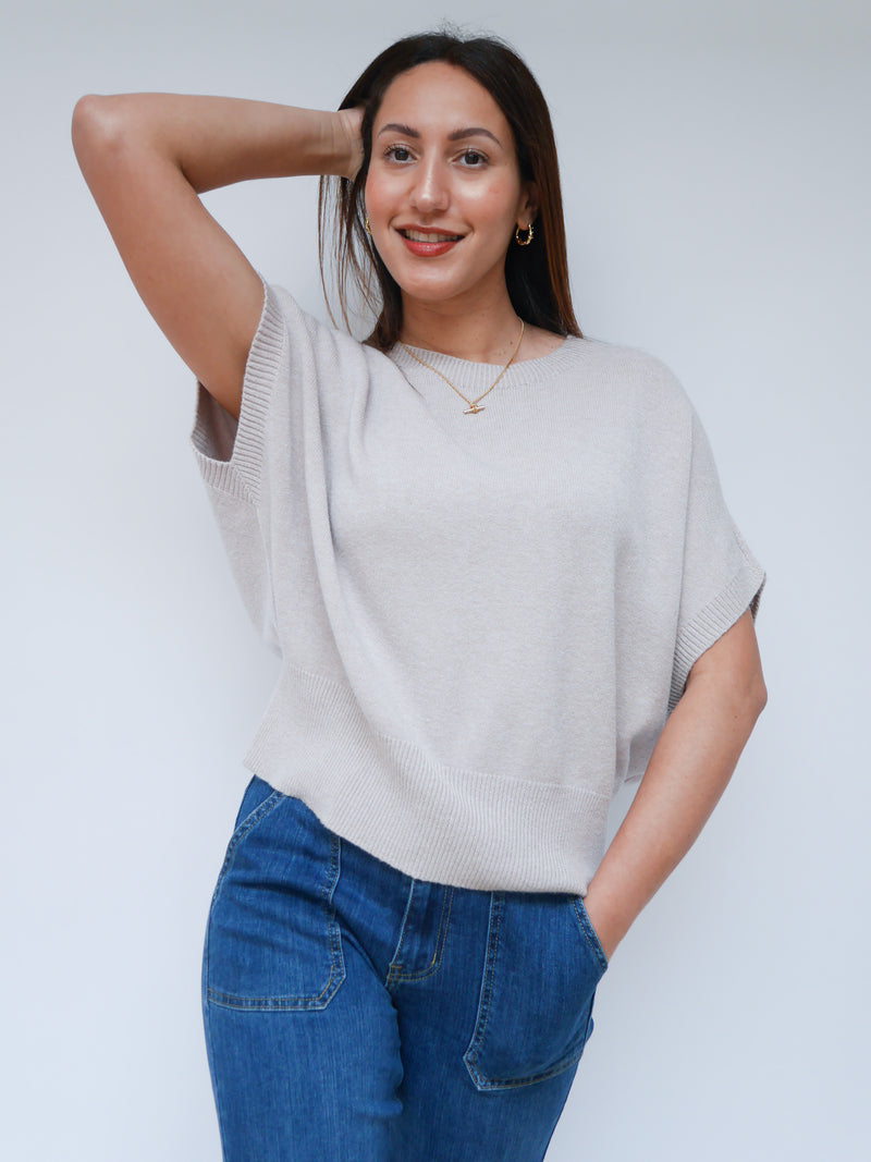 Donna Knit Biscuit