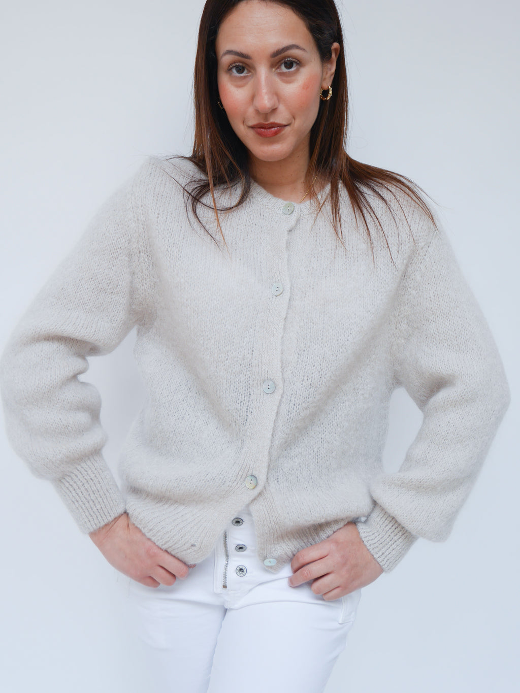 Ellie Cardigan Oat