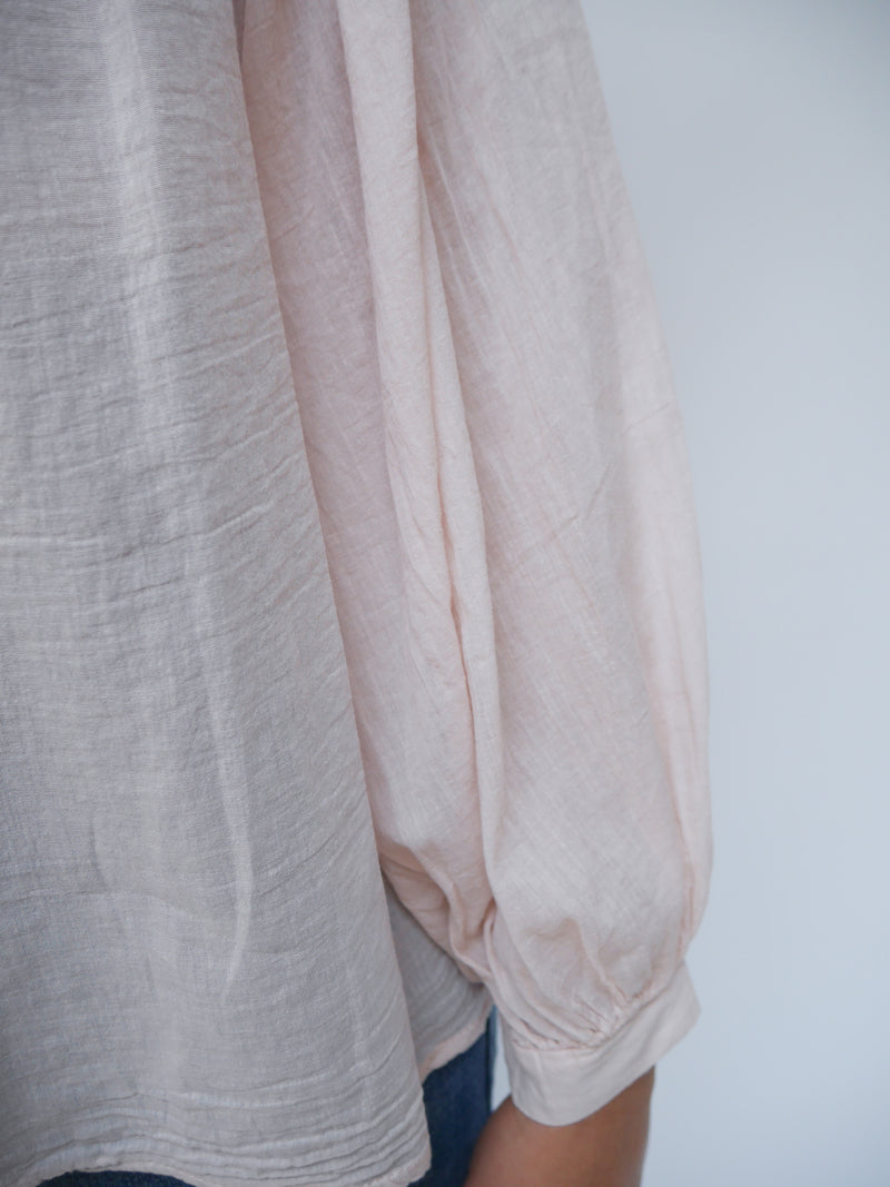 Monica Blouse Powder Pink