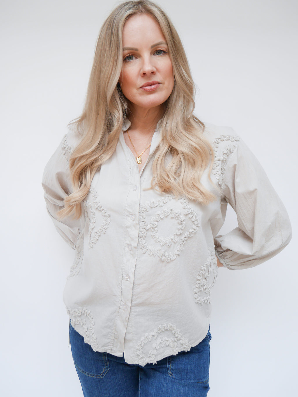 Julia Blouse Oyster