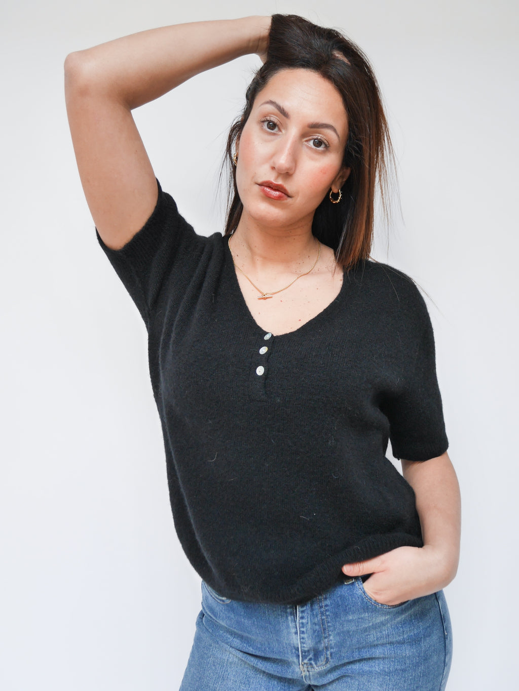 Lara Knit Black