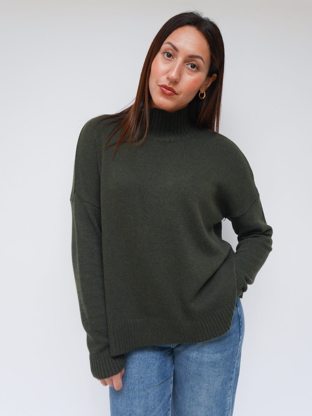 Charlotte Knit Forest Green