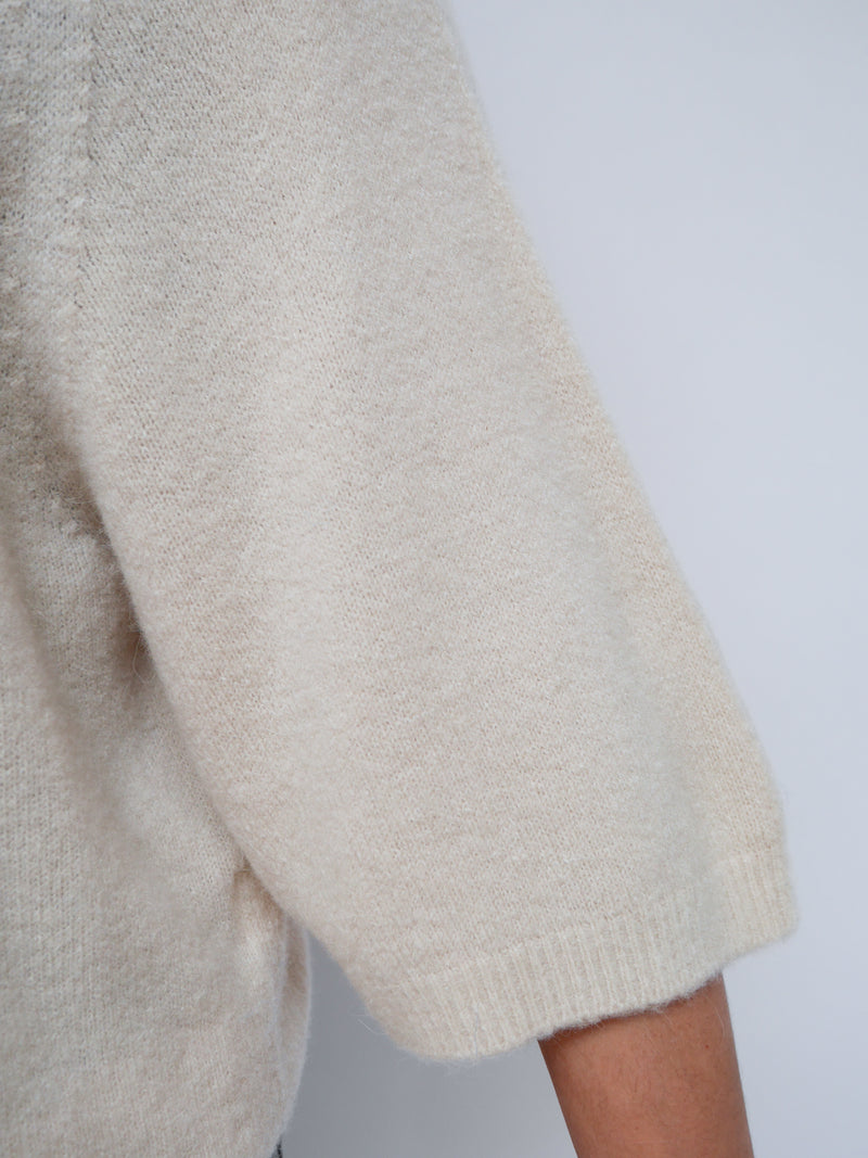 Millie Knit Ecru
