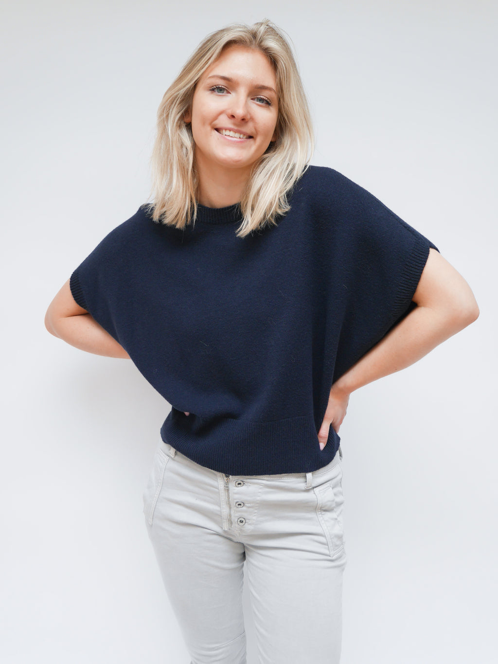 Donna Knit Navy