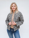 Emma Jacket Winter White Leopard