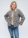 Emma Jacket Winter White Leopard