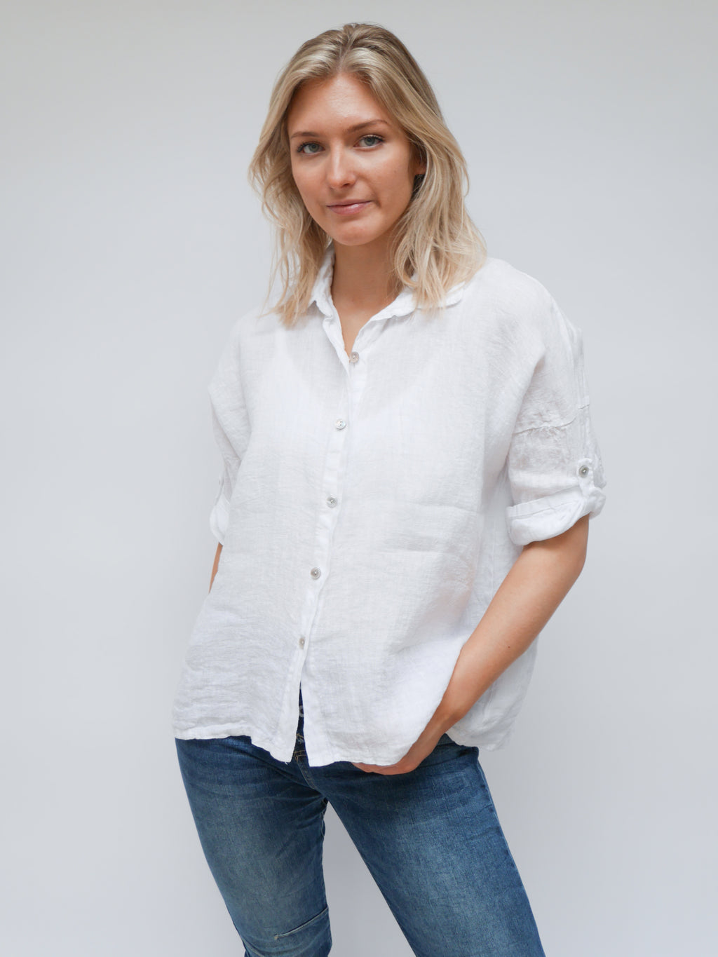 Connie Blouse White