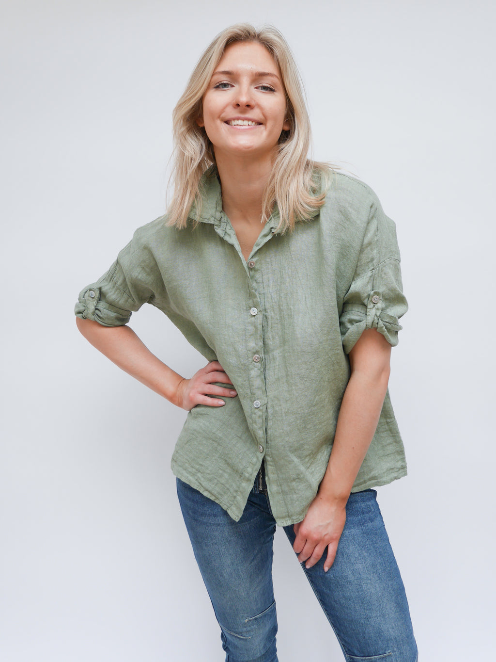 Connie Blouse Khaki