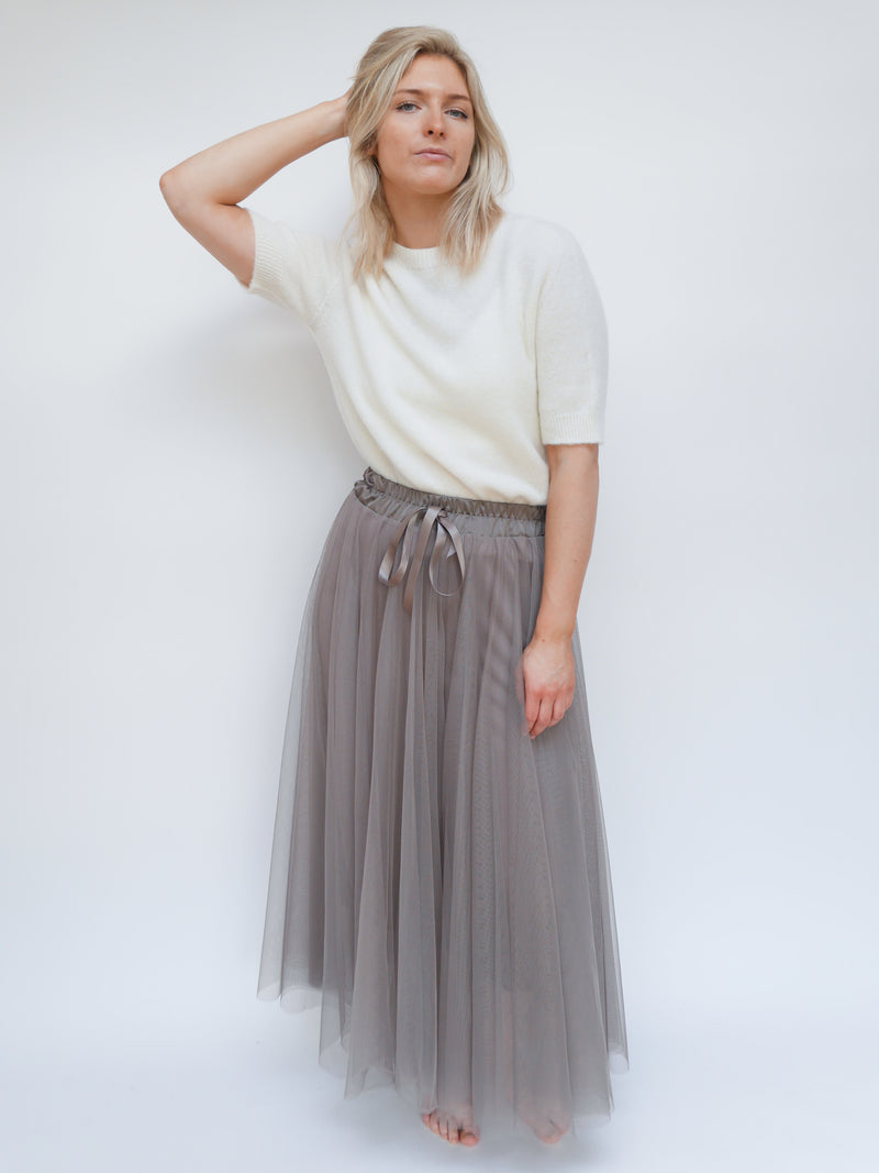 Tulle Skirt Mink