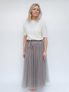 Tulle Skirt Mink