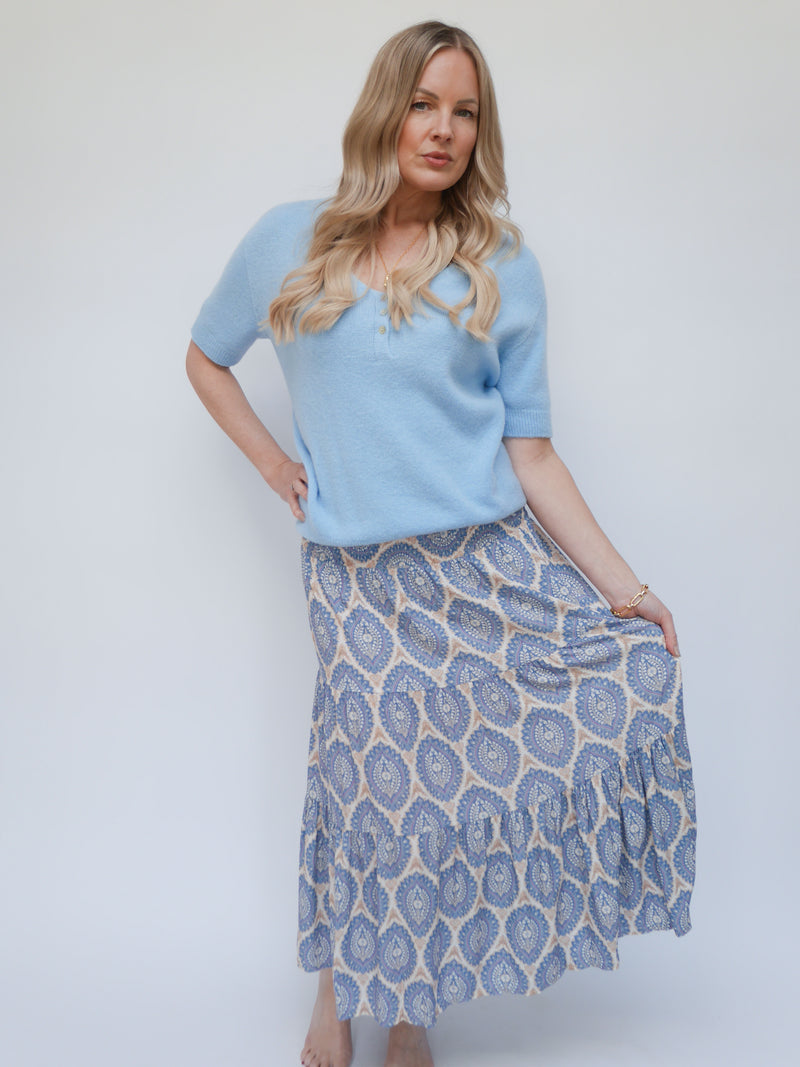 Margot Skirt Dress Baby Blue