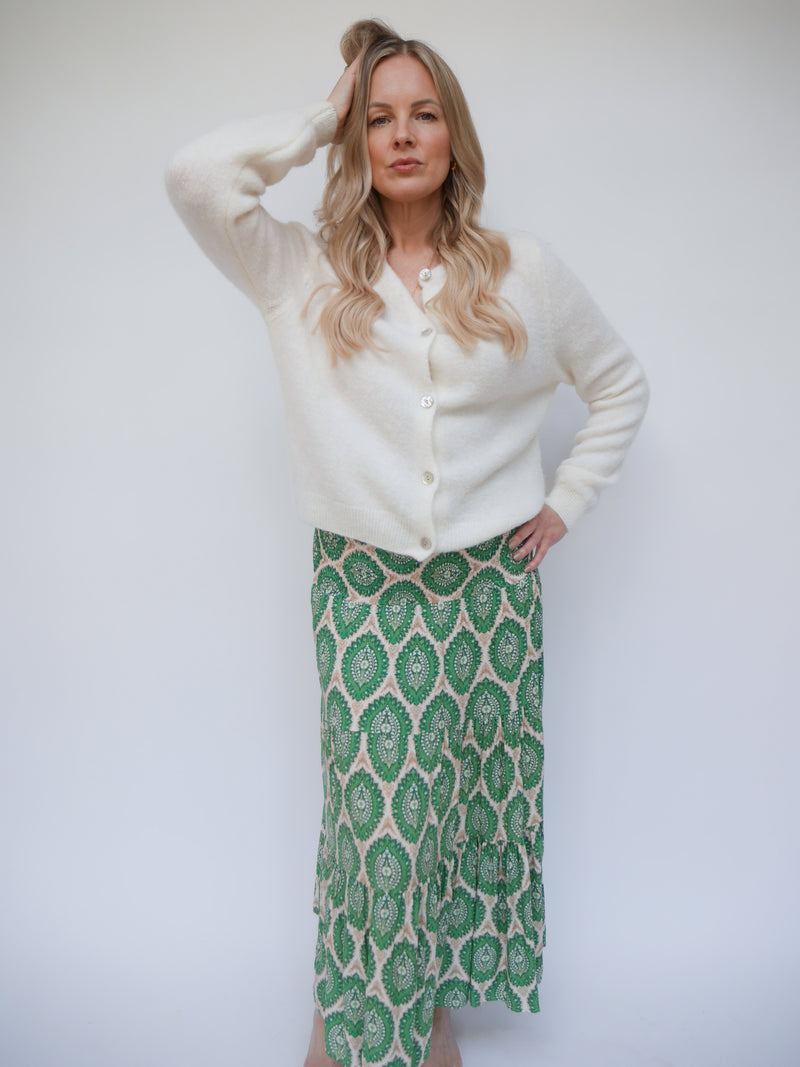Margot Skirt Dress Emerald