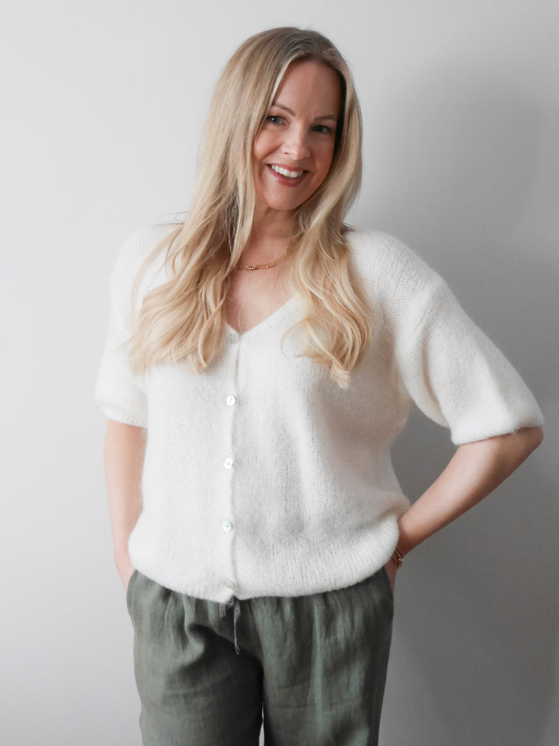 Cadence Cardigan Ivory