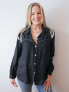 Carmen Blouse Navy