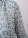 Anika Blouse Leopard Green
