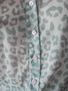 Anika Blouse Leopard Green
