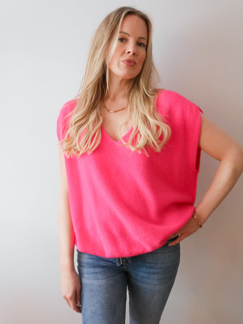Emily Knit Fuchsia