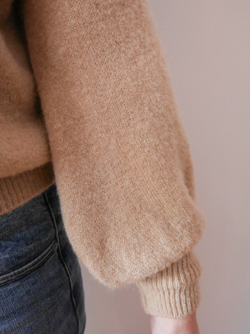 Bethany Knit Camel